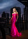 Prom Dresses Long Fitted Prom Slit Formal Dress Hot Pink