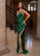 Prom Dresses Long Fitted Formal Beaded Prom Dress Emerald