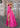 Prom Dresses Long Slit Formal Beaded Overskirt Prom Dress Pink