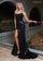 Prom Dresses Fitted Long Evening Gown Formal Prom Dress Black