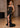 Prom Dresses Long Formal Beaded Ruffle Prom Dress Black