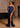 Prom Dresses Long Formal Beaded Fringe Slit Prom Dress  Midnight Blue