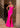 Prom Dresses Prom Beaded High Slit Long Formal Dress Hot Pink