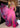 Prom Dresses Prom A Line Long Ombre Formal Dress Pink Print