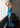 Prom Dresses Long Metallic High Slit Formal Prom Dress Turquoise