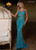Prom Dresses Long Beaded Formal V Neck Prom Dress Ocean Multi