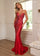 Prom DressesBeaded Formal Long Fitted Prom Dress Red