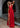 Prom Dresses Fitted Slit Long Formal Evening Prom Dress Red