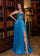 Prom Dresses Prom Long Metallic A Line Formal Dress Turquoise