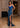 Prom Dresses Long Beaded Prom Fitted Slit Formal Dress Navy Multi
