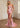 Prom Dresses Long Formal Fitted Slit Prom Dress Blush