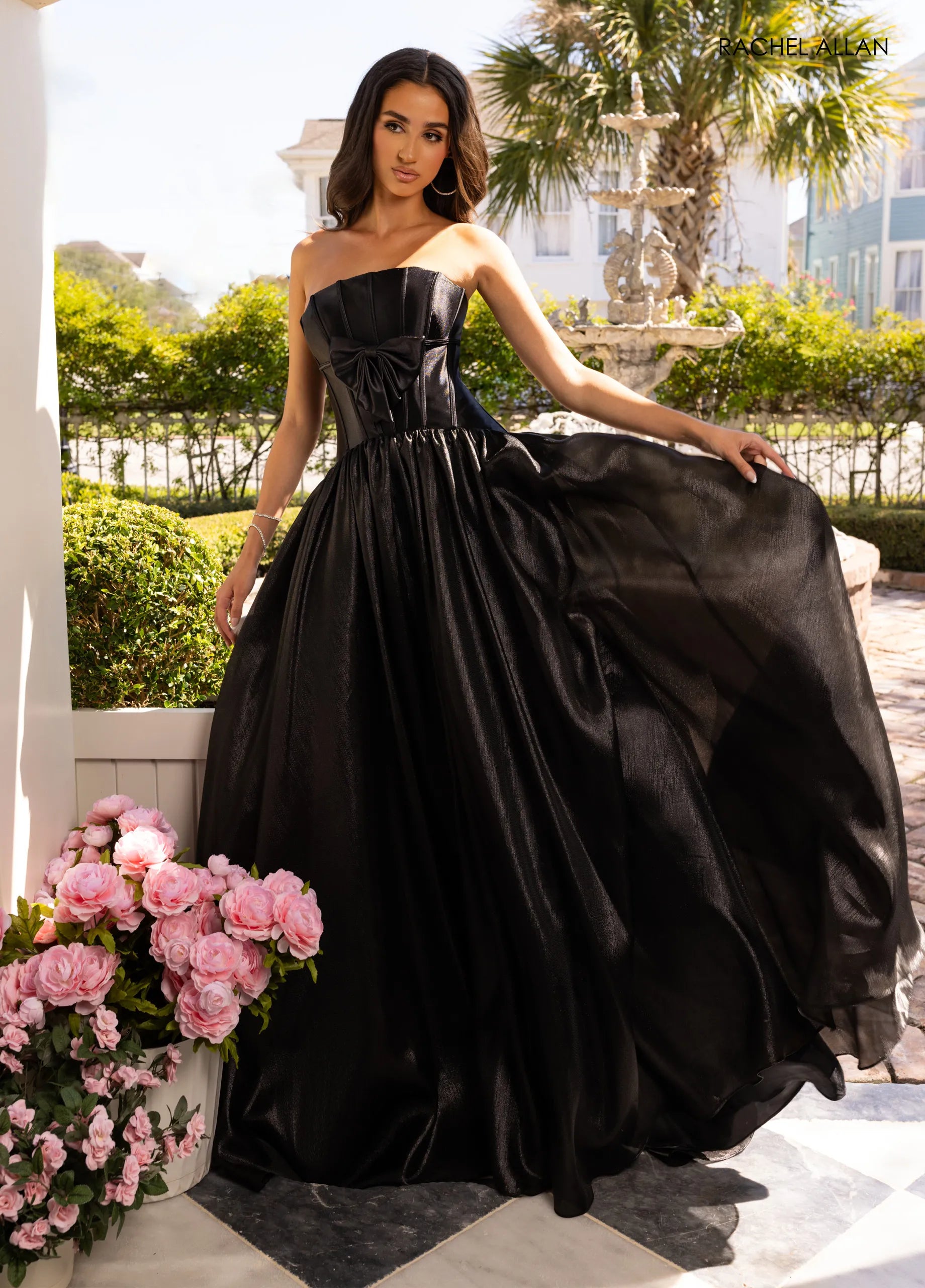 Prom Dresses Long A Line Evening Prom Dress Black