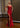 Prom Dresses Long Gown Beaded High Slit Formal Prom Dress Red