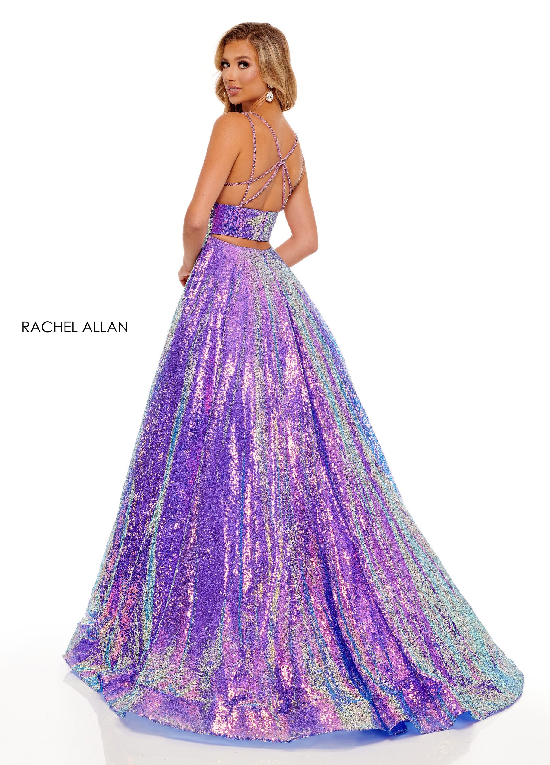 Rachel Allan 70130 Long Formal  Prom Dress