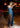 Prom Dresses Long Slit Formal Prom Beaded Dress Peacock Gold