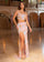 Prom Dresses Long Formal Beaded Two Piece Prom Dress Pink