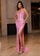 Prom Dresses Long Fitted Evening Formal Prom Dress Pink