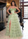 Prom Dresses Long Formal Glitter Layer Slit Prom Dress Sage