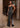 Prom Dresses Long Fitted Formal Beaded Pattern Slit Prom Dress Black Gunmetal