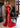 Prom Dresses Long High Slit Fitted Formal Prom Dress Red