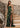 Prom Dresses Long Fitted Formal Beaded Pattern Slit Prom Dress Emerald Lime