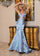 Prom Dresses Long Fitted Prom Formal Evening Dress Slate