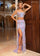 Prom Dresses Long Formal Beaded Two Piece Prom Dress Lilac