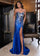 Prom Dresses Prom Long Fitted Mirror Beaded Formal Dress Royal
