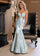 Prom Dresses Long Fitted Prom Formal Evening Dress Sage