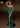 Prom Dresses Long Formal Beaded Fringe Slit Prom Dress  Emerald