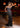 Prom Dresses Beaded Long Formal Prom Slit Dress Black Gunmetal