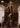 Prom Dresses Long 3D Floral High Slit Formal Prom Dress Chocolate