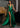 Prom Dresses Fitted Slit Long Formal Evening Prom Dress Emerald
