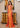 Prom Dresses Prom Beaded Long Formal Fitted Dress Tangerine