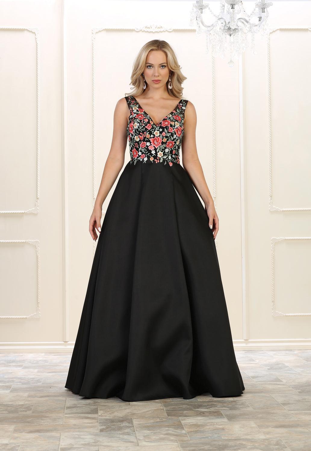 Prom Formal Ball Gown Evening Dress - The Dress Outlet May Queen