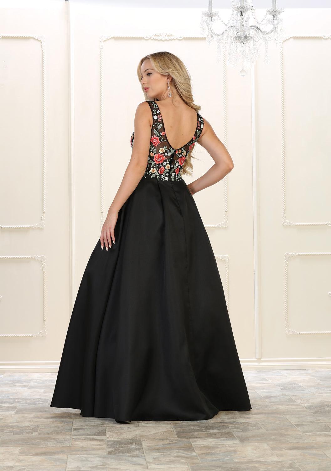 Prom Formal Ball Gown Evening Dress - The Dress Outlet May Queen