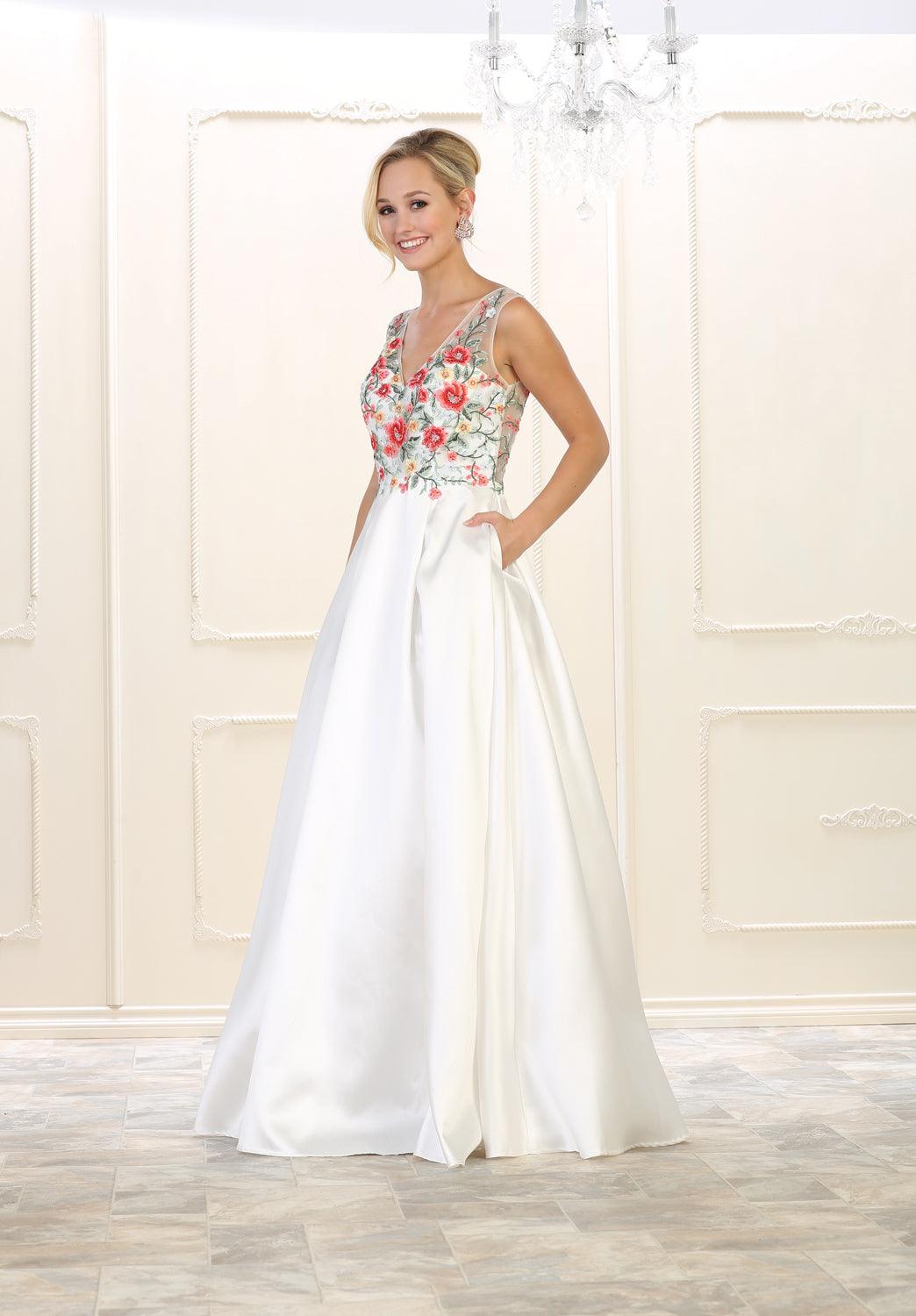 Prom Formal Ball Gown Evening Dress - The Dress Outlet May Queen