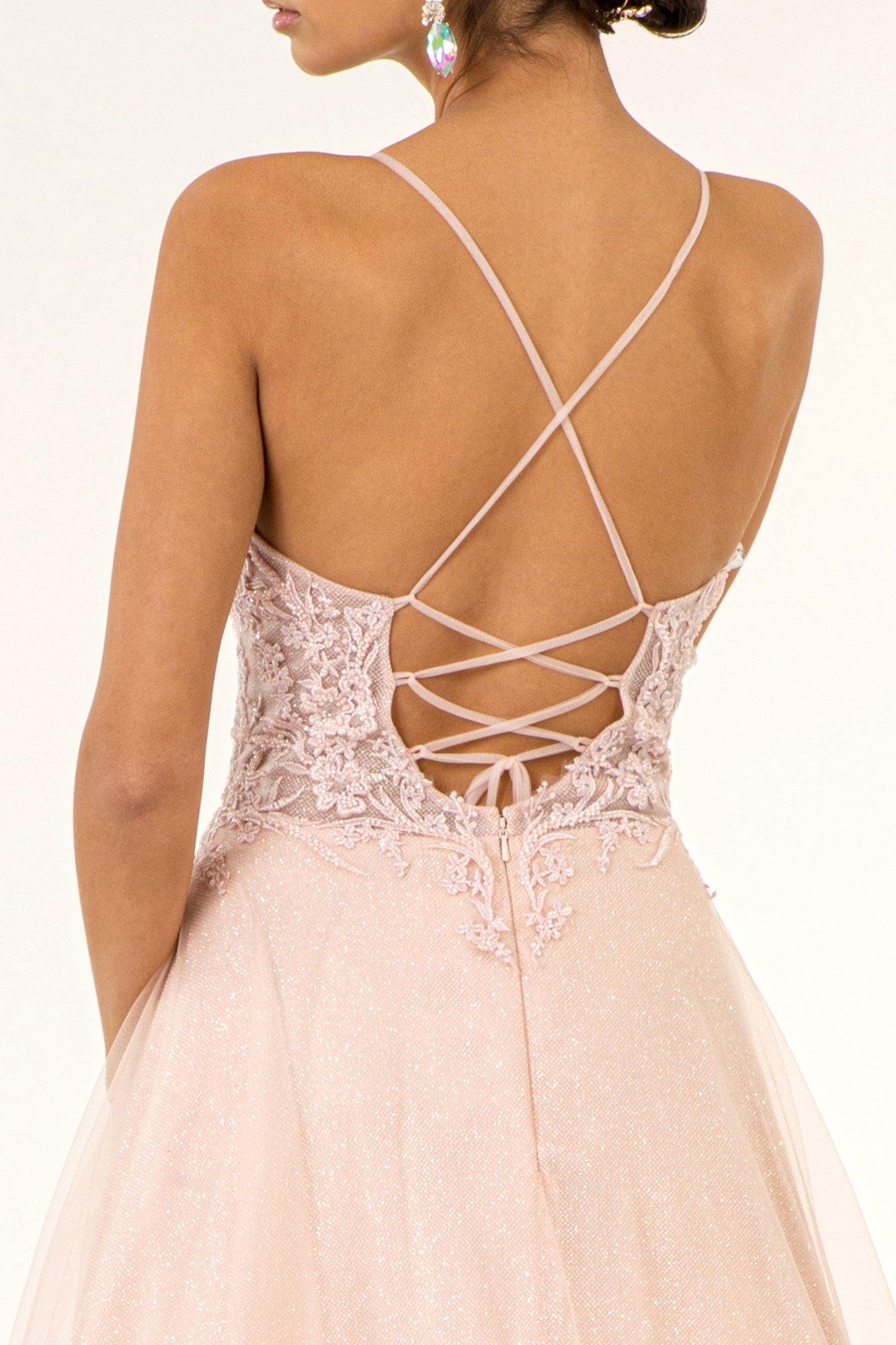 Prom Formal Glitter Evening Long Dress