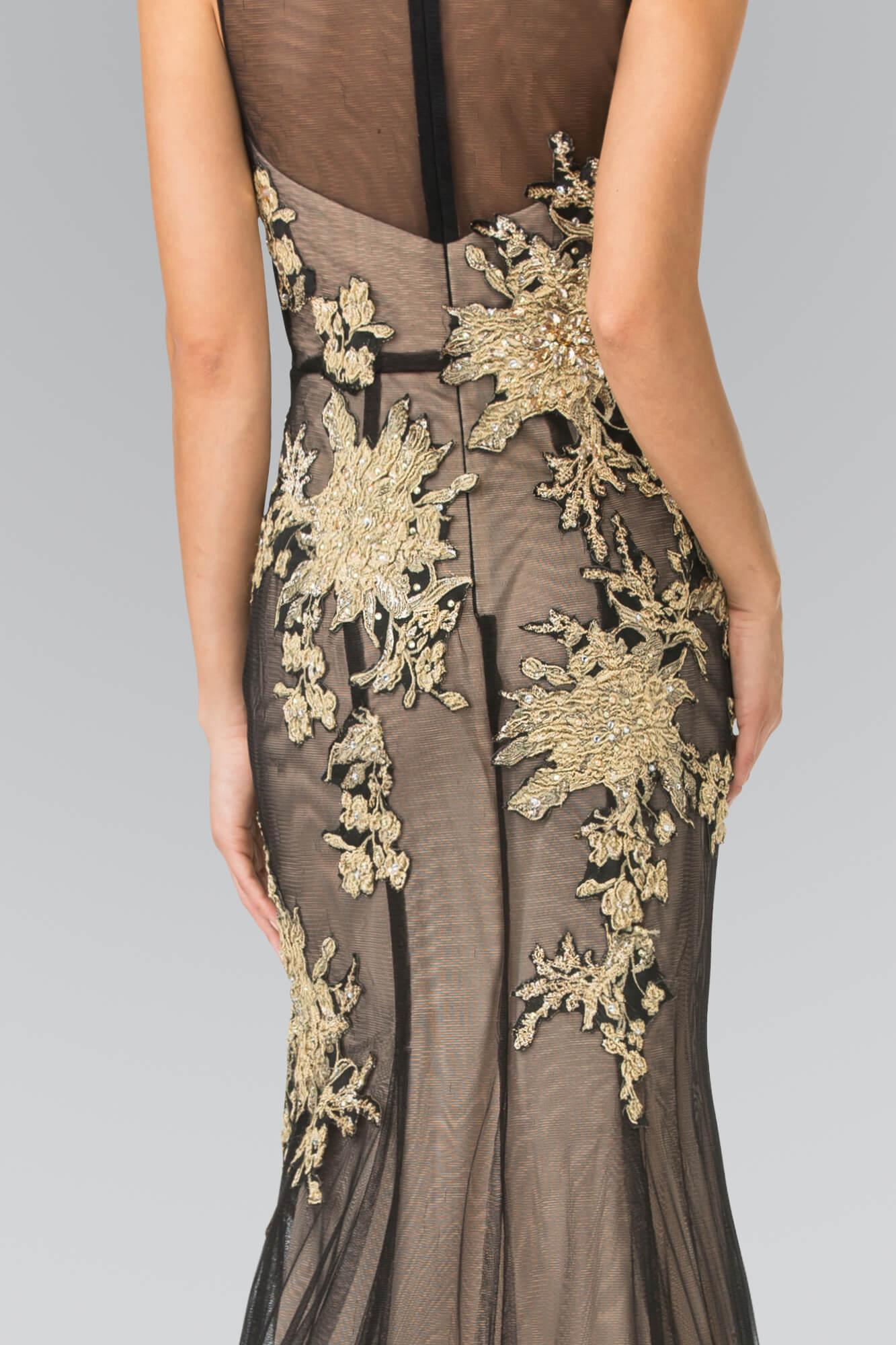 Prom Long Beaded Formal Evening Dress
