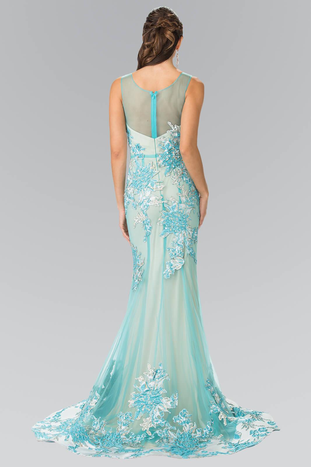 Prom Long Beaded Formal Evening Dress
