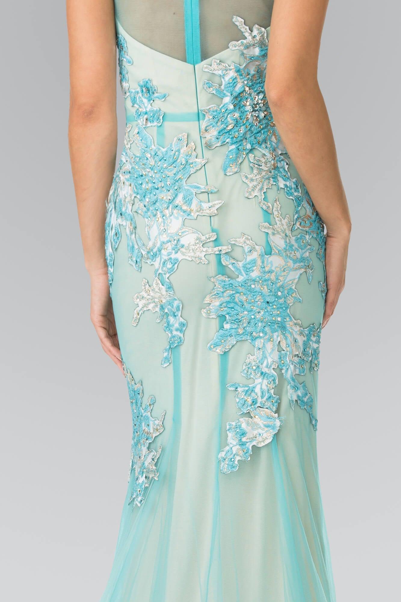 Prom Long Beaded Formal Evening Dress