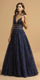 Prom Long Beaded Formal Glitter Dress - The Dress Outlet