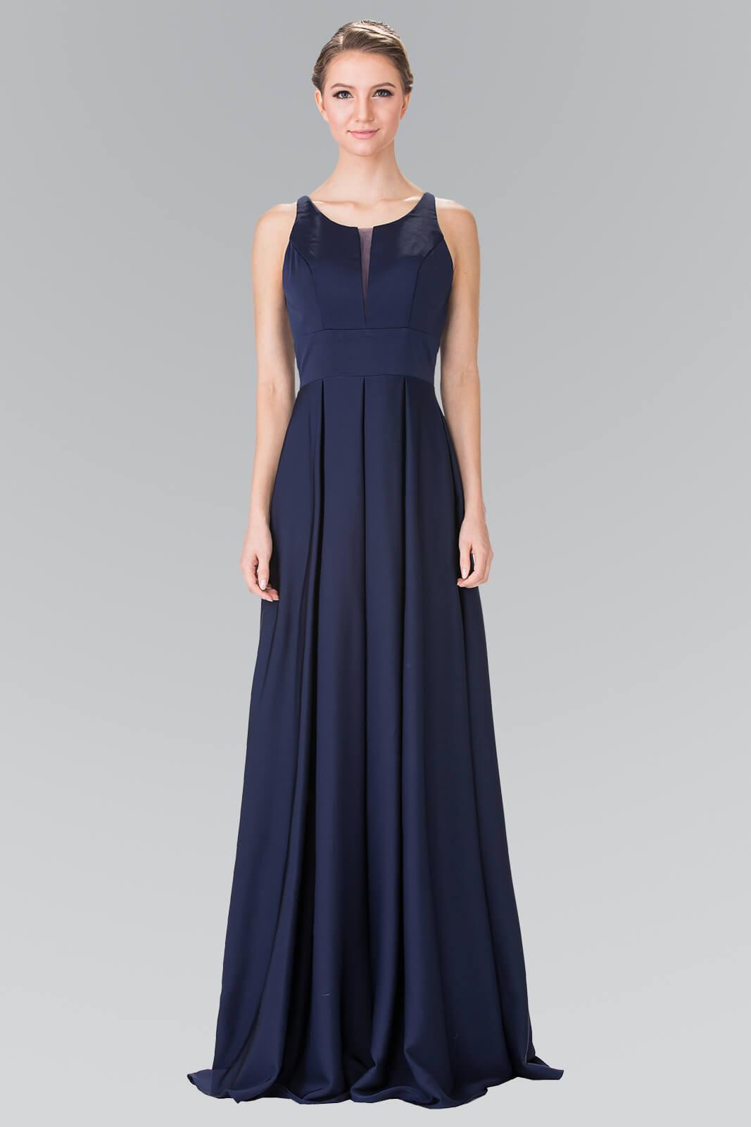 Prom Long Bridesmaid Dress Formal with Pockets - The Dress Outlet Elizabeth K