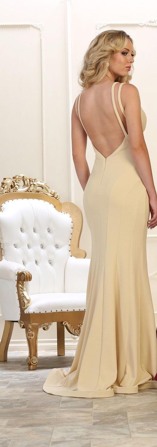 Prom Long Dress Evening Gown Formal - The Dress Outlet May Queen