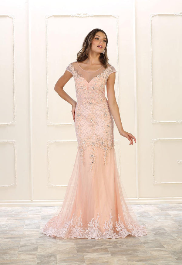 Prom Long Dress Evening Gown Plus Size Formal
