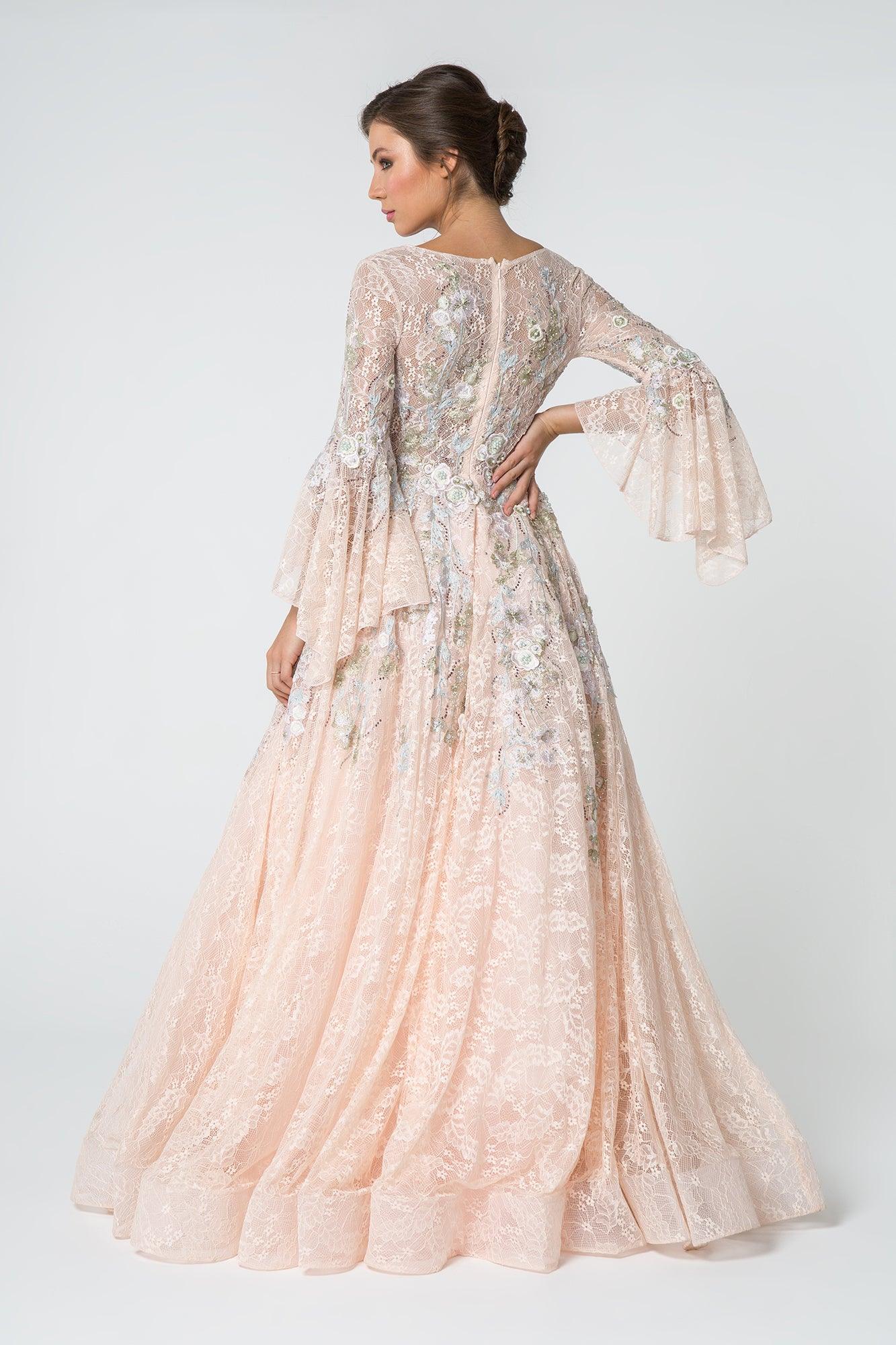 Prom Long Dress Formal Ball Gown - The Dress Outlet Elizabeth K