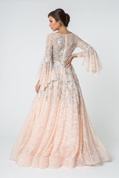 Prom Long Dress Formal Ball Gown - The Dress Outlet Elizabeth K