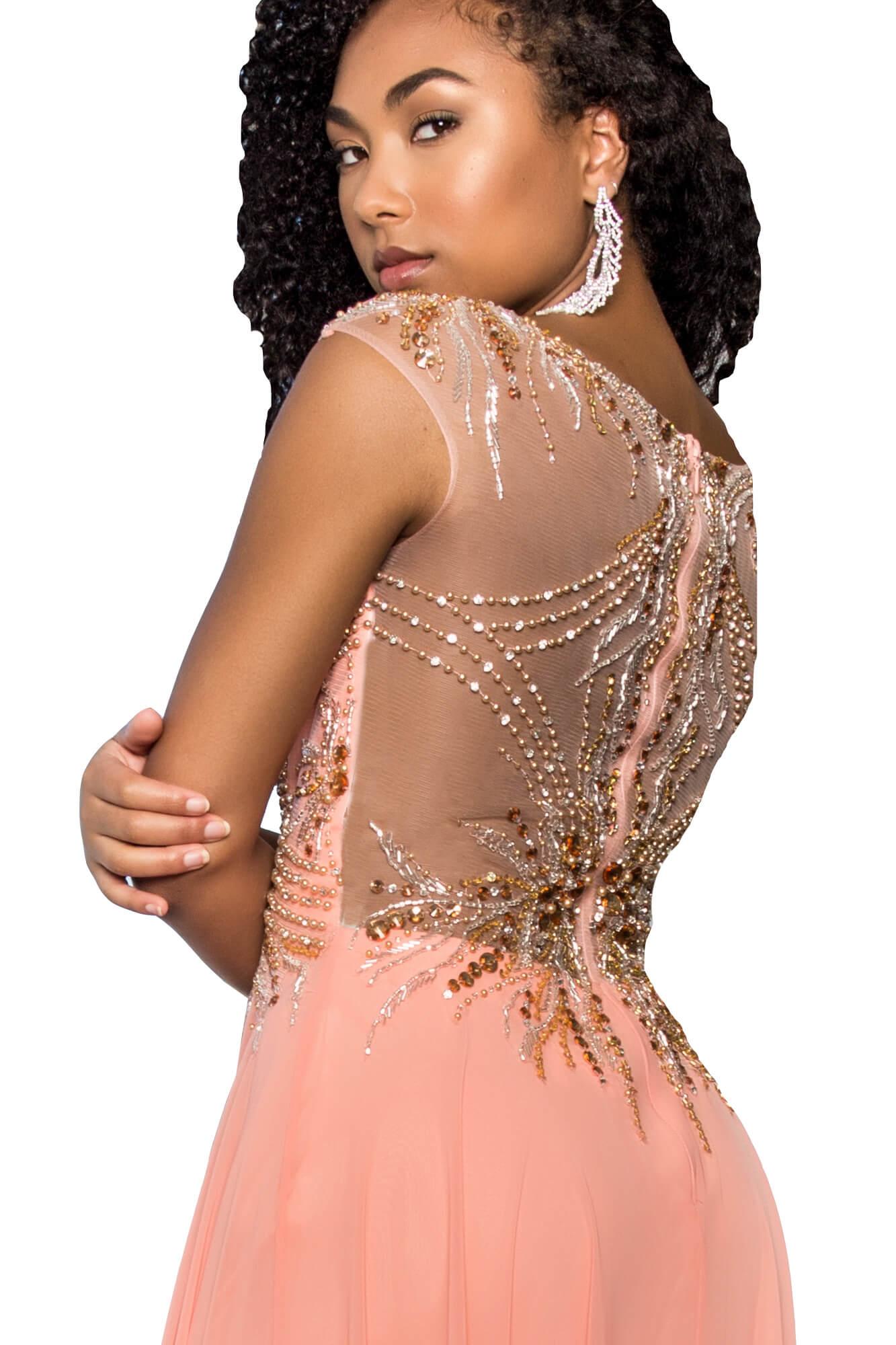 Prom Long Dress formal Evening Gown - The Dress Outlet Elizabeth K