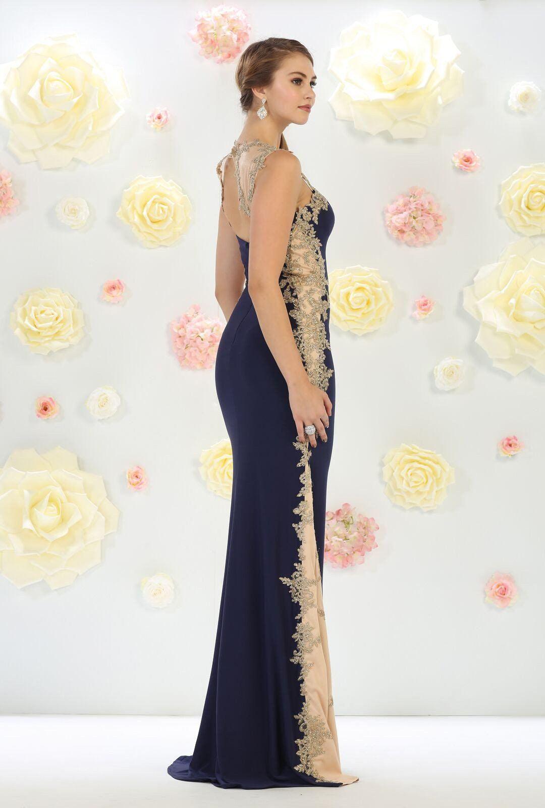 Prom Long Dress Formal Evening Gown - The Dress Outlet May Queen