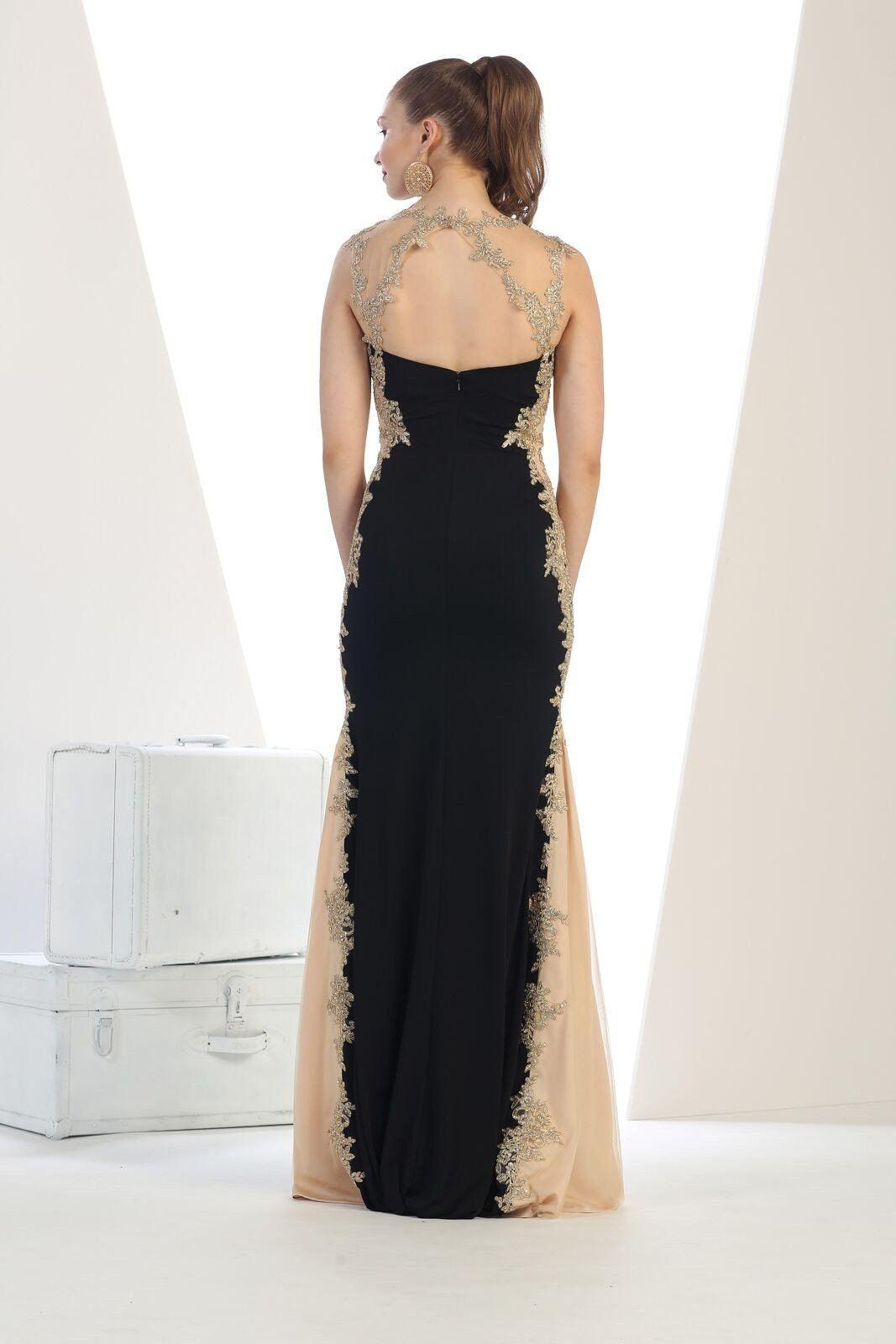 Prom Long Dress Formal Evening Gown - The Dress Outlet May Queen